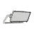 Ledvance Projecteur LED Max Aluminium Gris 600W 77600lm 65x120d - 830 Blanc Chaud | IP66 - Asymétrique