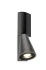 SLV T-Tube Aluminium Noir | Convient pour 1x GU10