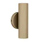Eglo Applique Murale Portillo Acier Laiton | Convient pour 2x GU10